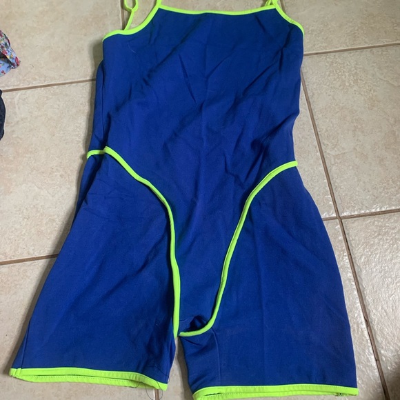 Neon Piping Sorella Romper - Picture 1 of 4